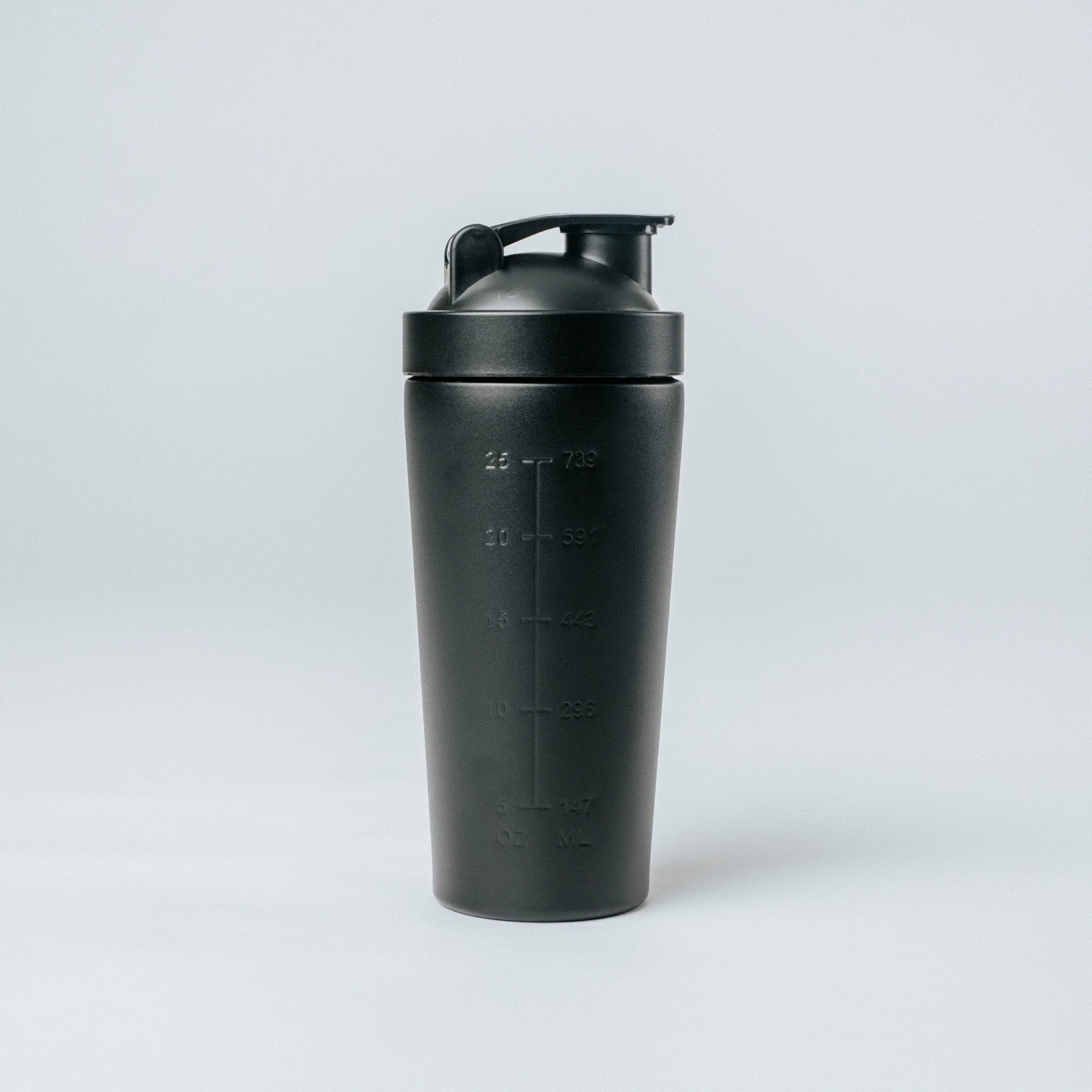 Matte Black Stainless Steel Shaker - Image 4