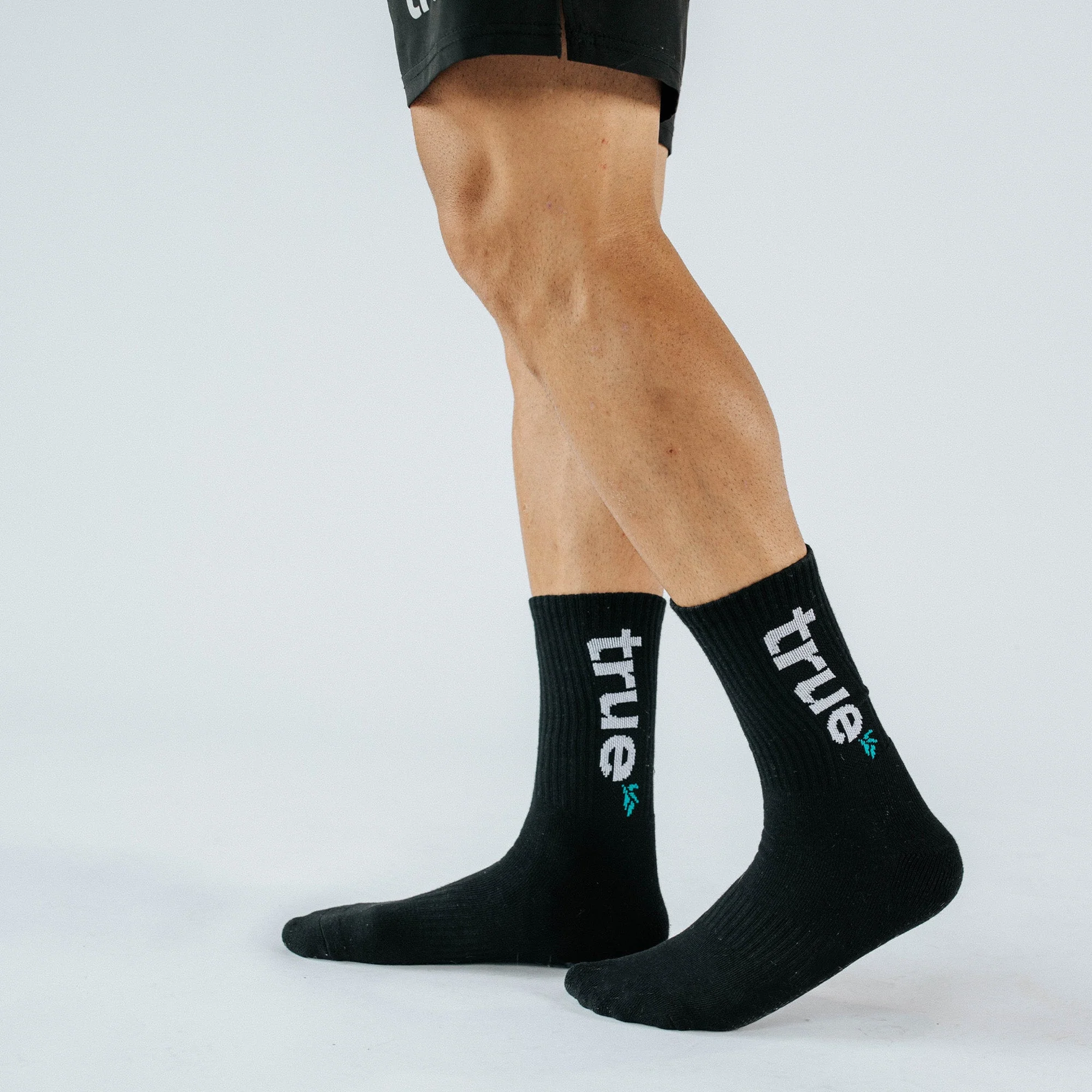True Socks - Black/White - Image 3