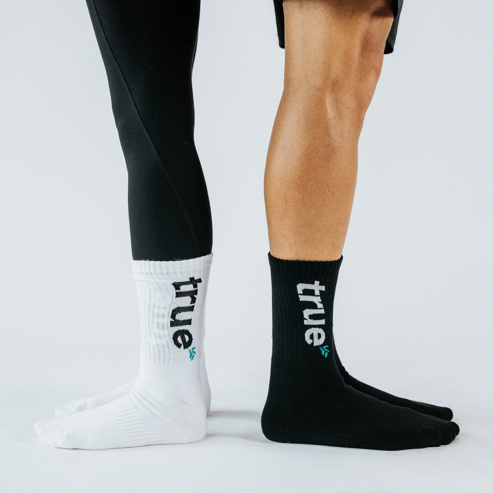 True Socks - Black/White - Image 4
