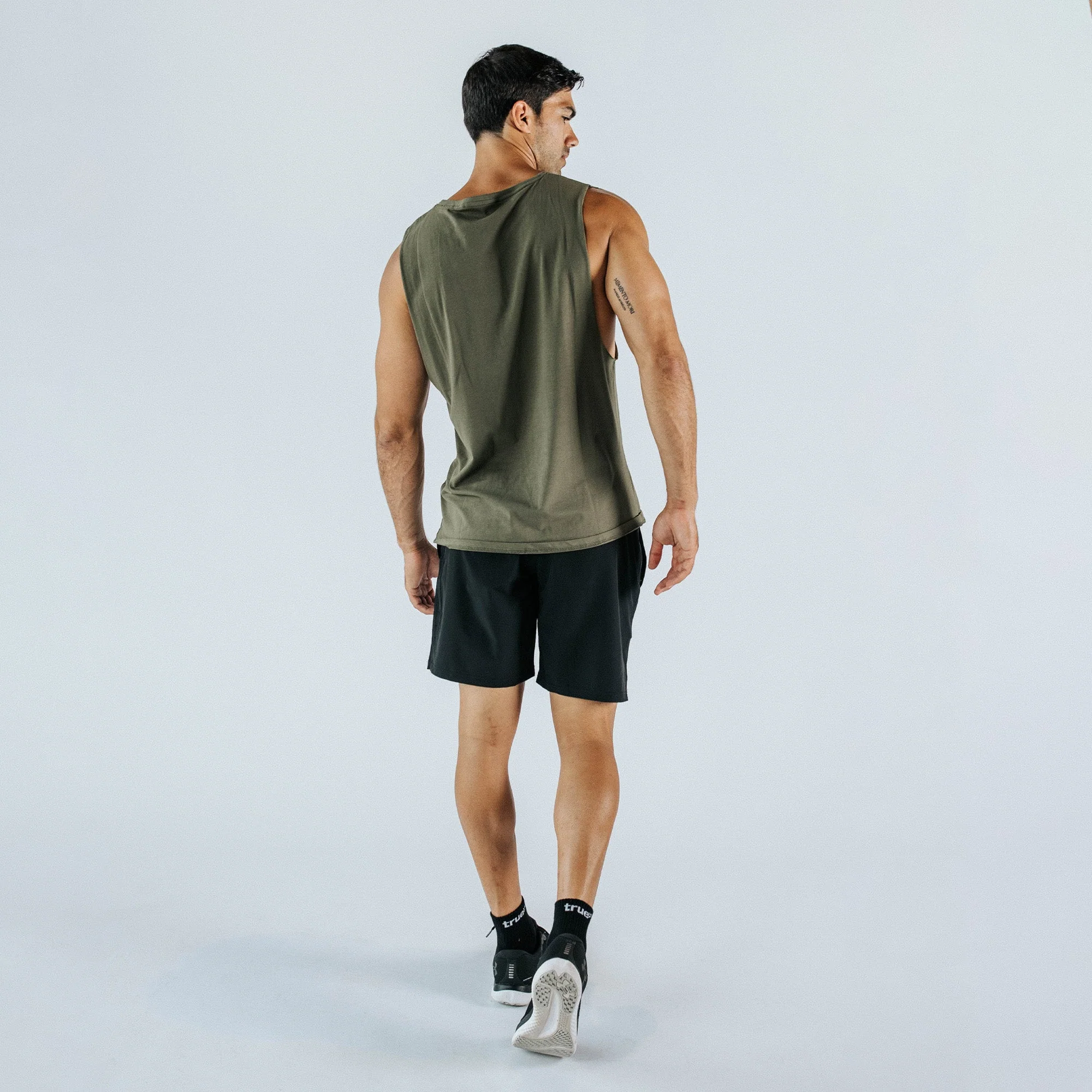Unisex Khaki Tank - Image 3