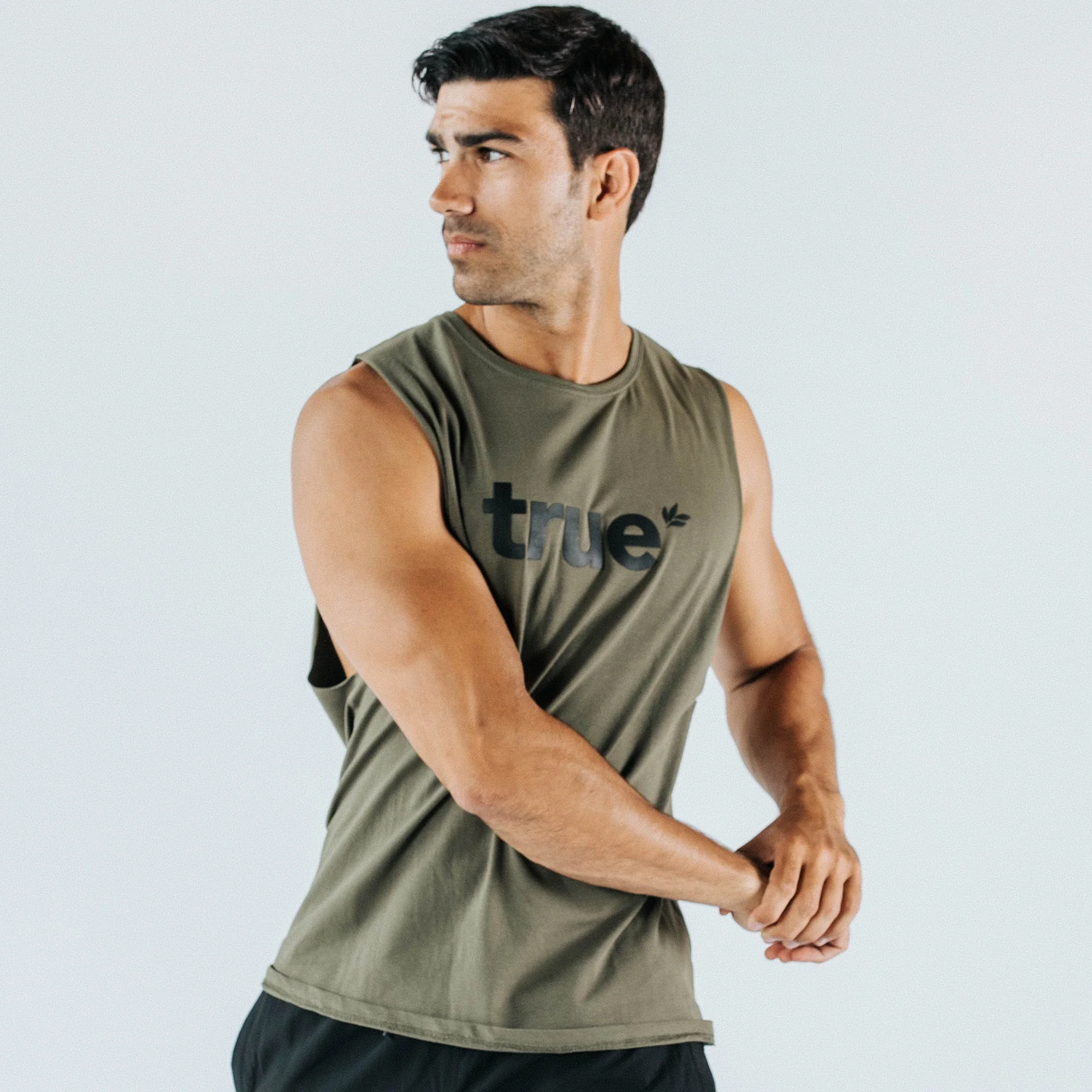 Unisex Khaki Tank - Image 5