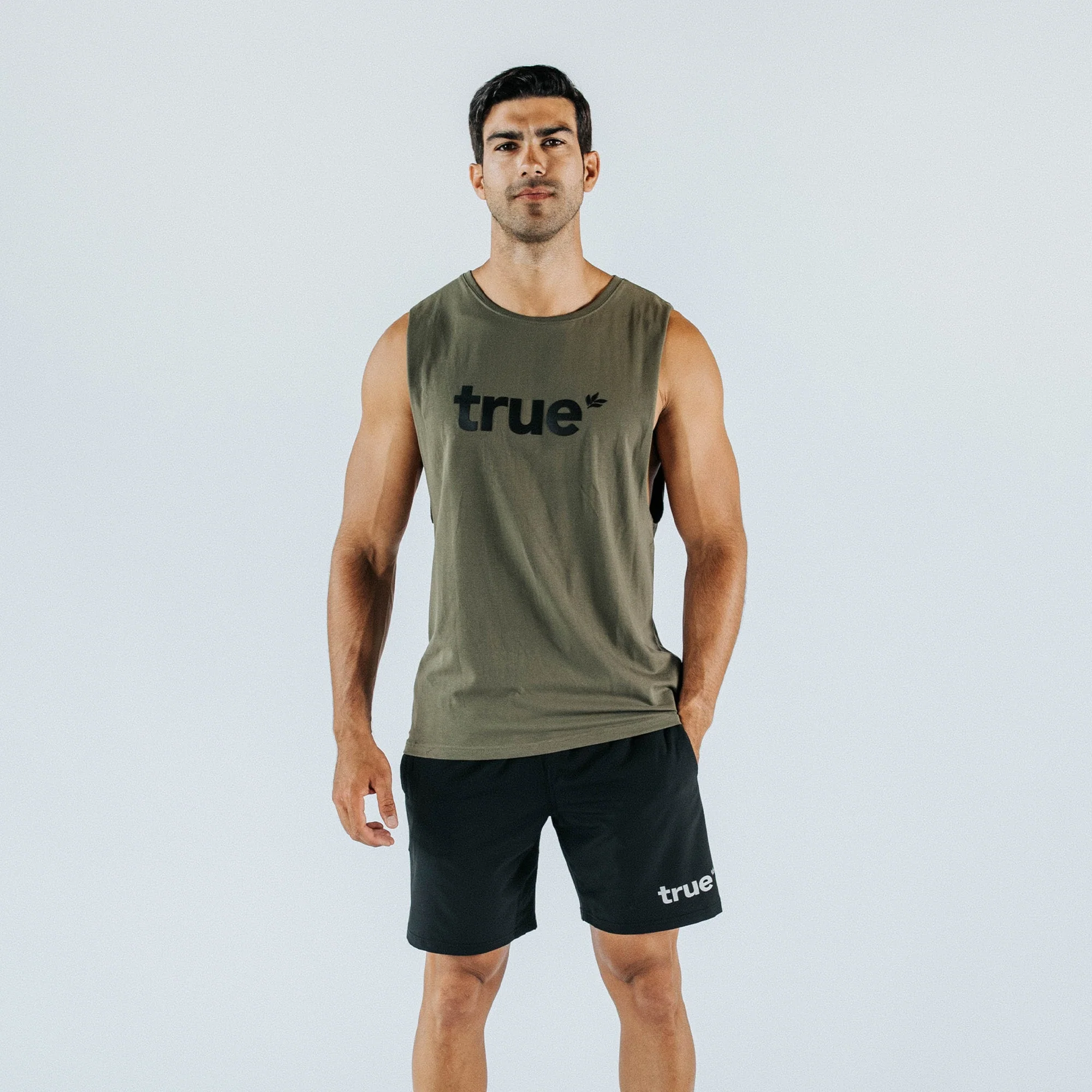 Unisex Khaki Tank - Image 6