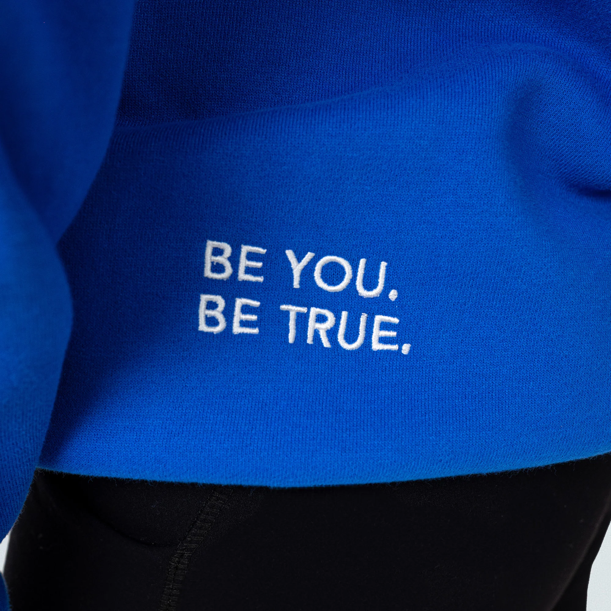 Unisex Cobalt Blue Hoodie - Image 3