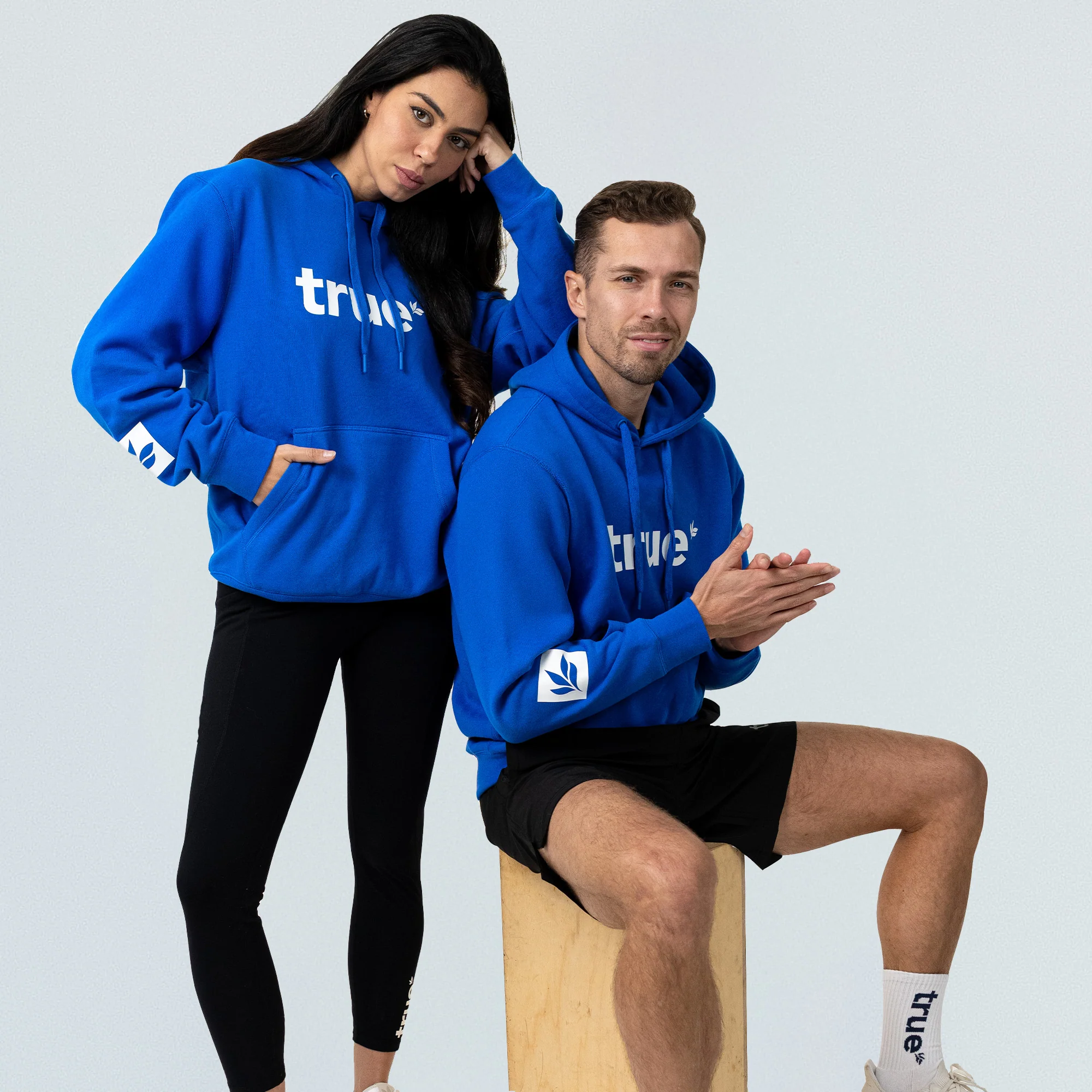 Unisex Cobalt Blue Hoodie - Image 6