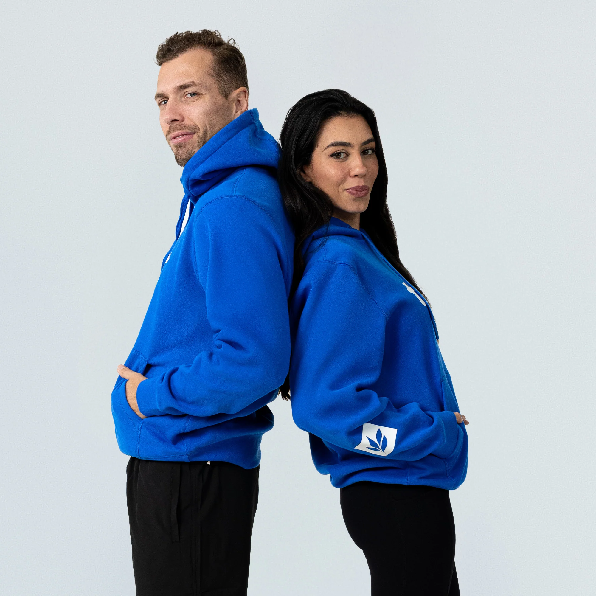 Unisex Cobalt Blue Hoodie - Image 8