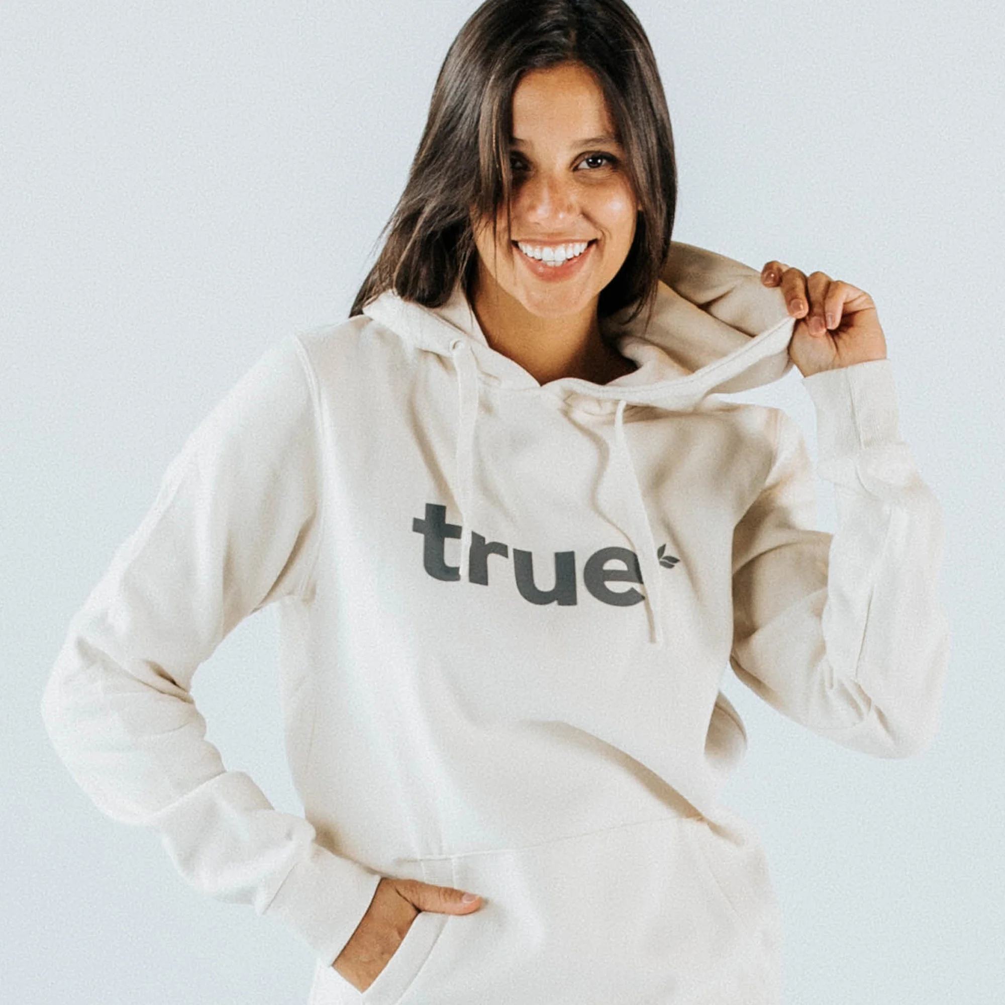 Unisex Cream Hoodie - Image 3