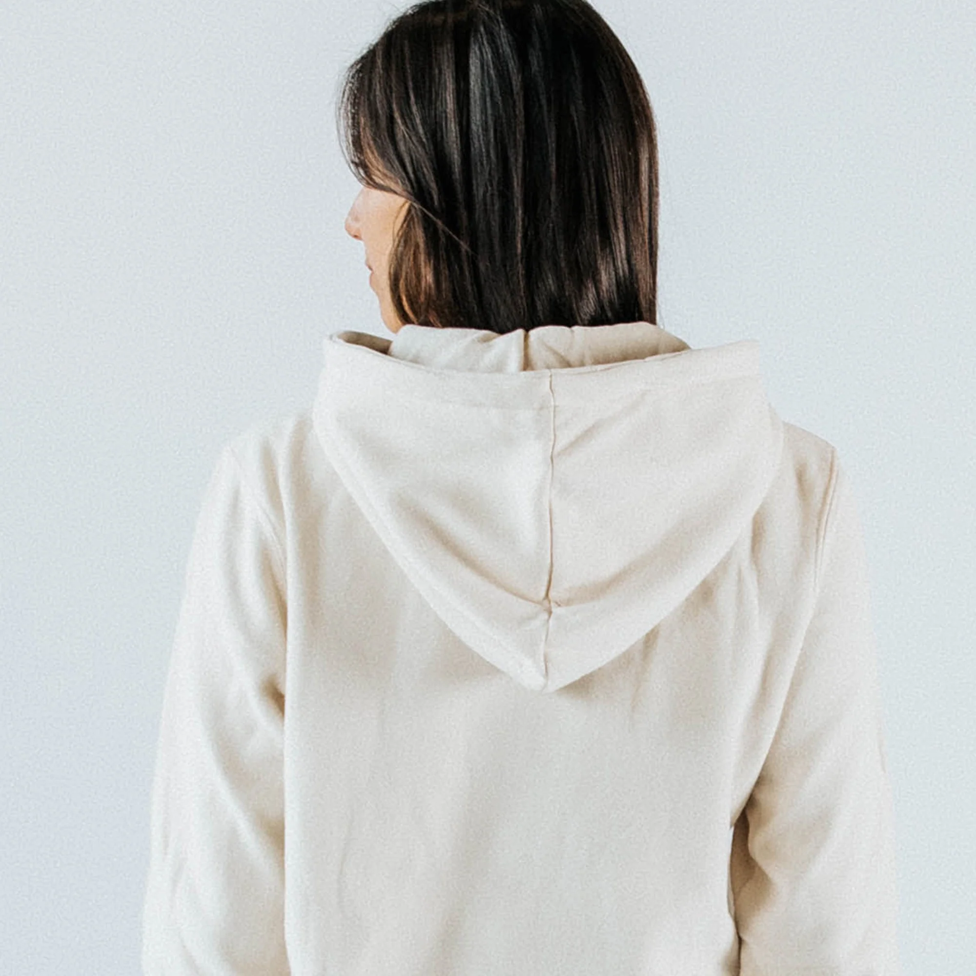 Unisex Cream Hoodie - Image 6