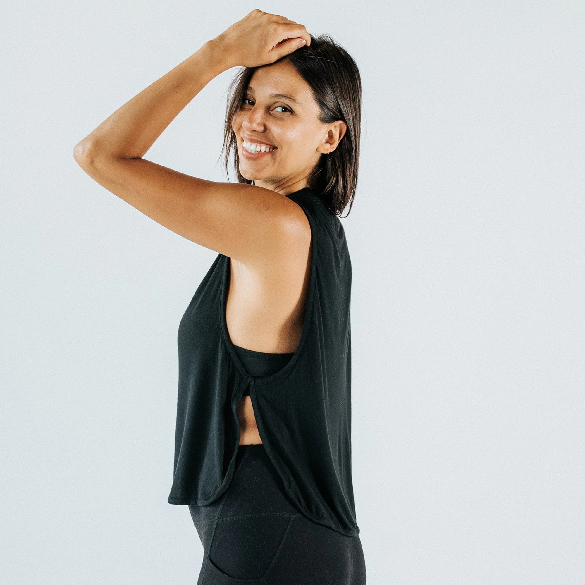 Women's Black Crop - Image 5