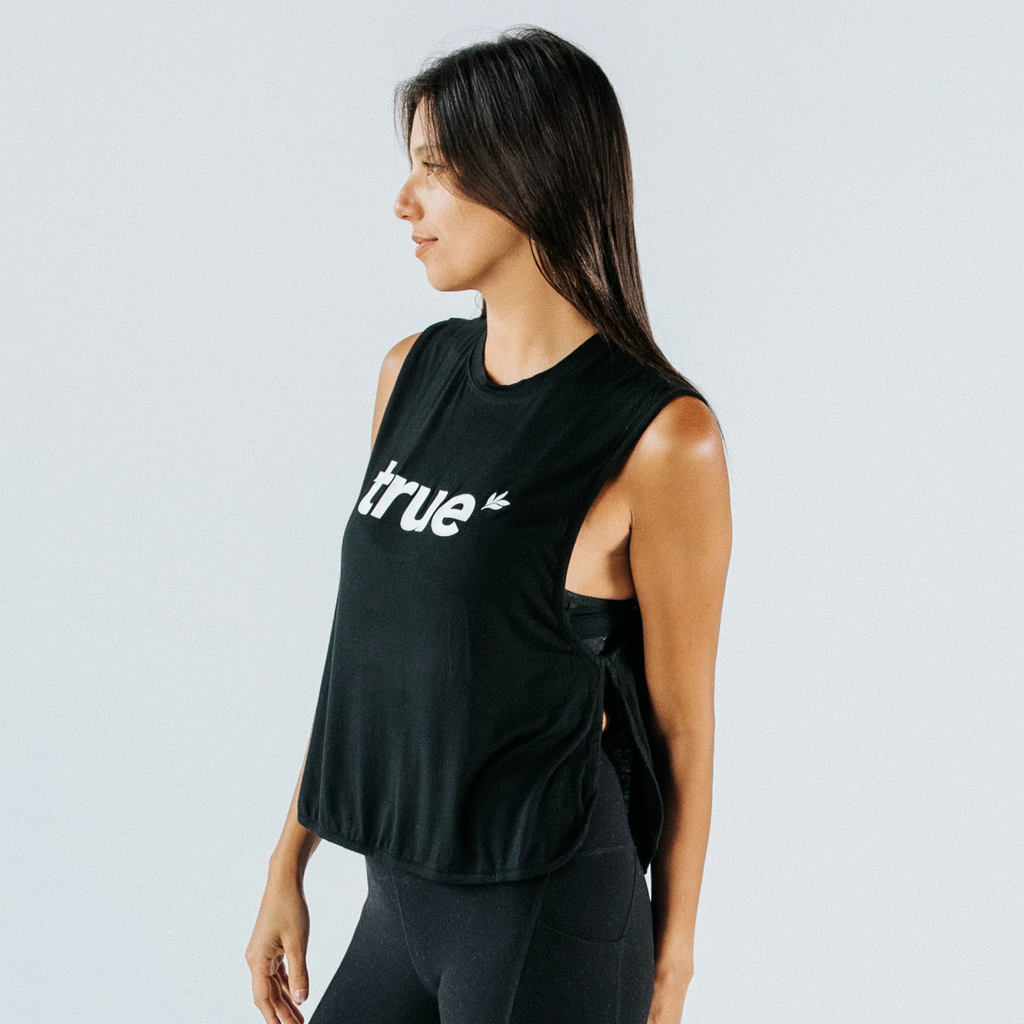 Women's Black Crop - Image 6