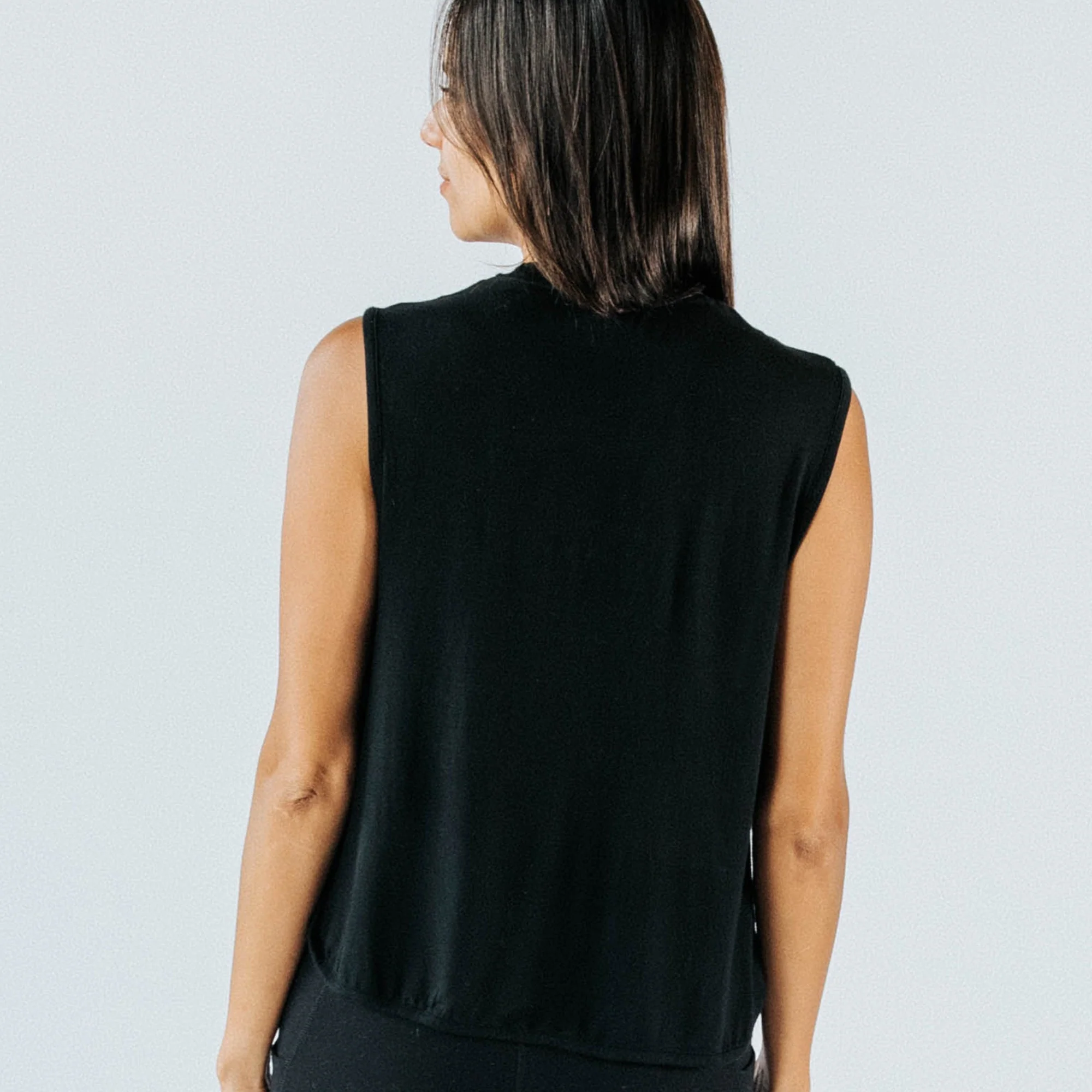 Women's Black Crop - Image 8