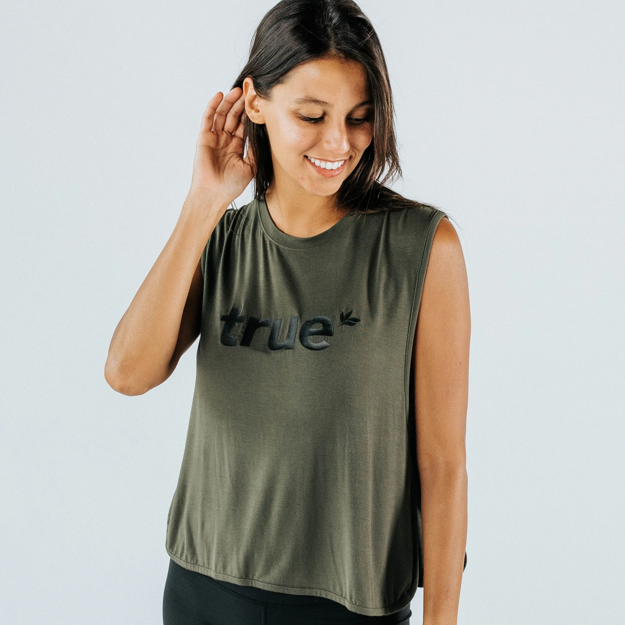Women's Khaki Crop - Image 5